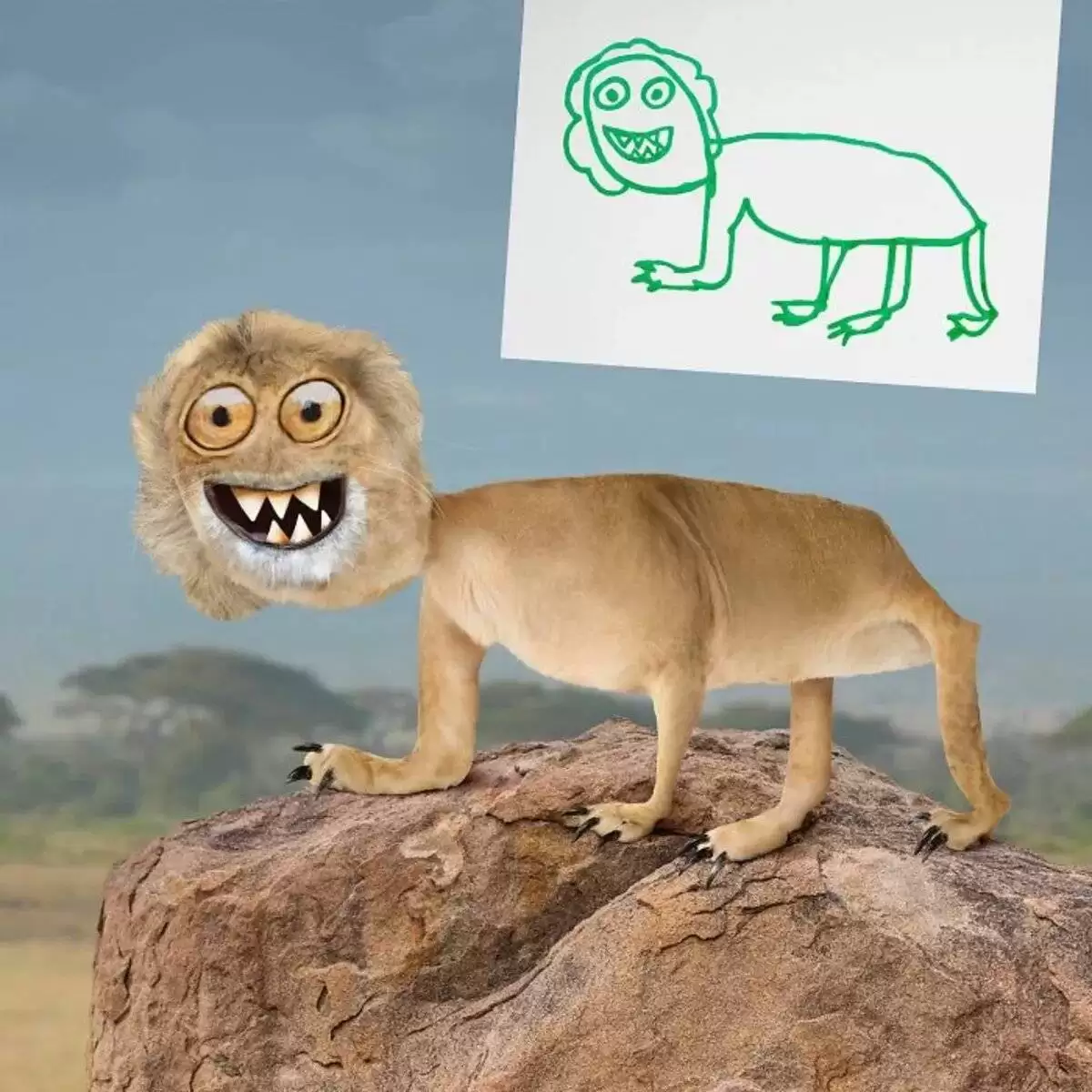 (تصاویر) اگر نقاشی کودکان واقعیت داشتند