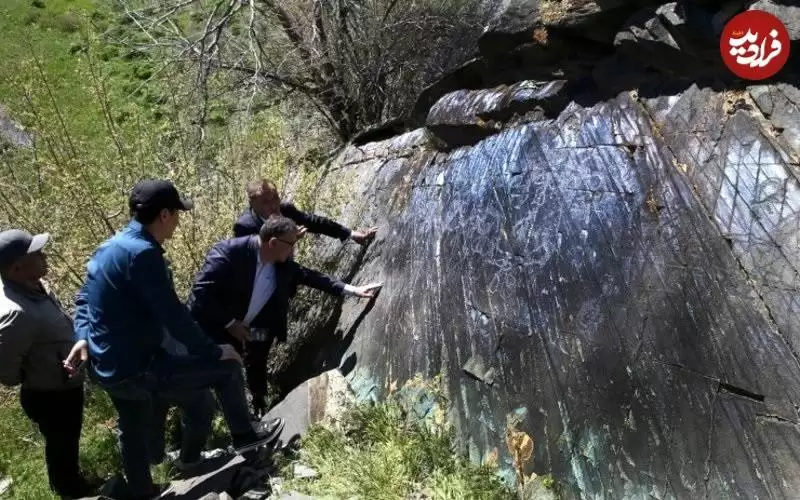 (تصاویر) کشف سنگ نگاره های ماقبل تاریخی در قزاقستان