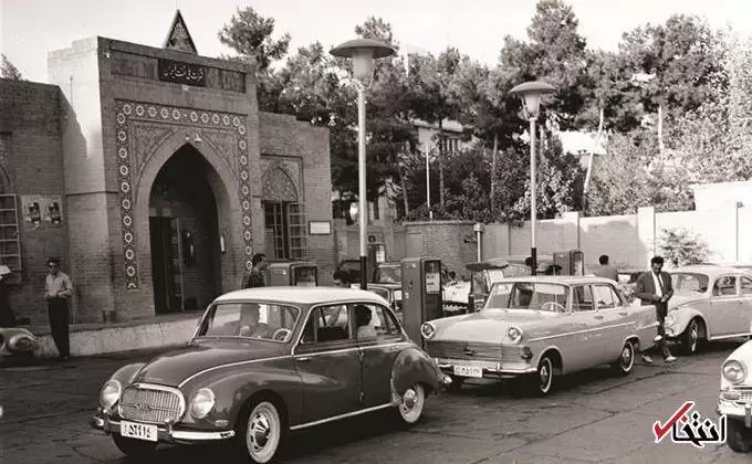 (عکس) سفر به تهران قدیم؛ صف بنزین در تهران 70 سال قبل