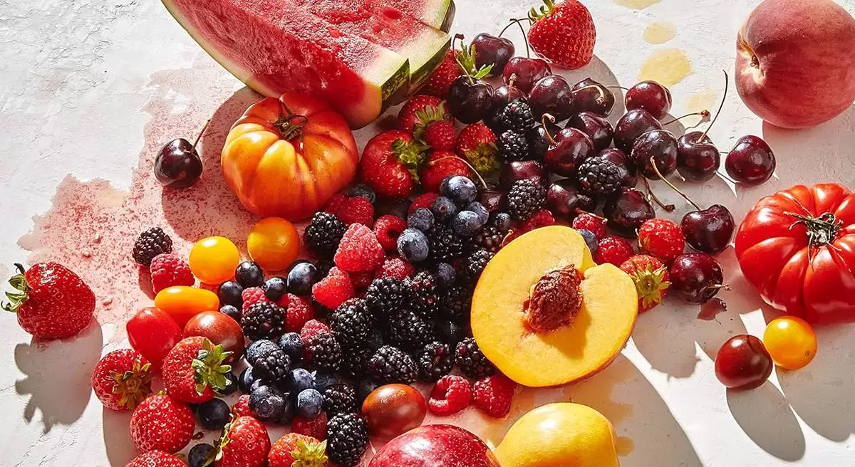 عکس از میوه های تابستانی