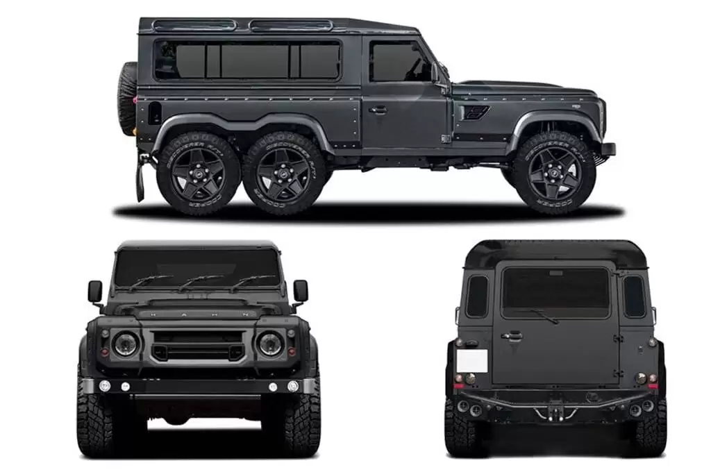 (تصاویر) با بهترین خودروهای شش چرخ جهان آشنا شوید