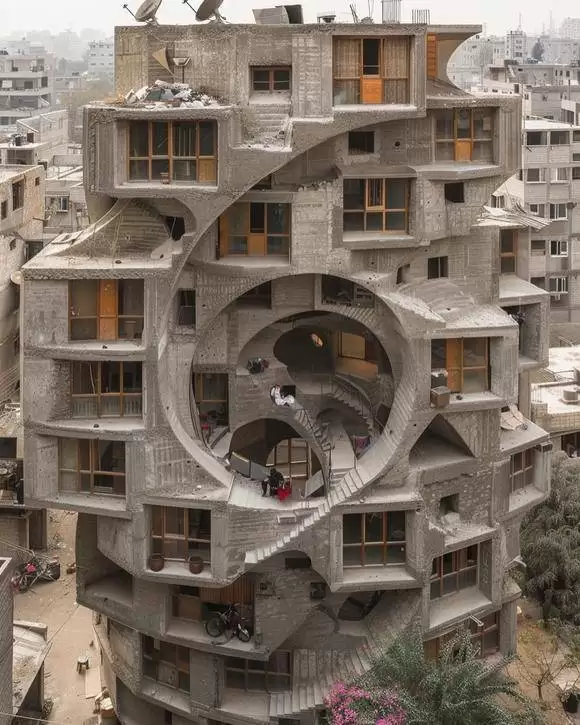 (تصاویر) رقص هندسه تا ترکیب معماری و ویرانه ها!