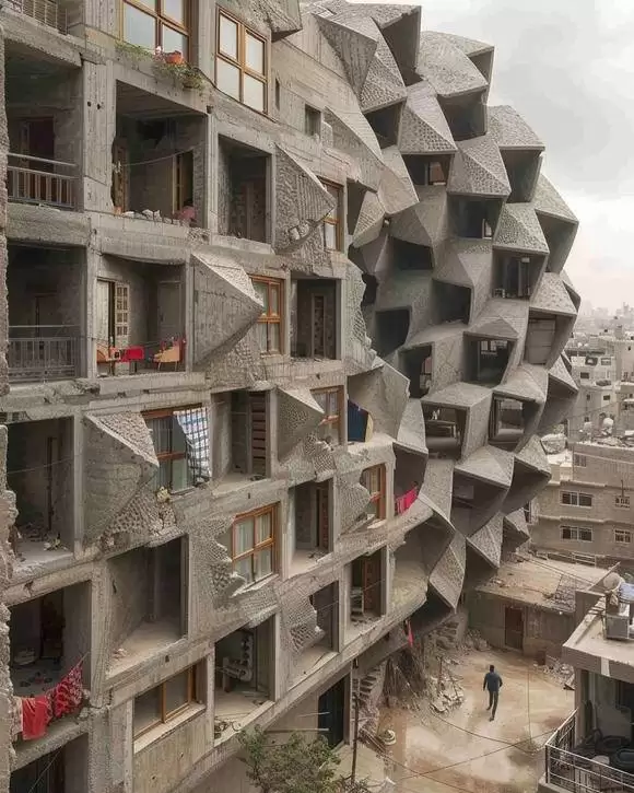 (تصاویر) رقص هندسه تا ترکیب معماری و ویرانه ها!