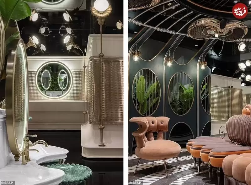 لاکچری ترین «توالت» دنیا که مردم در آن عکس می گیرند