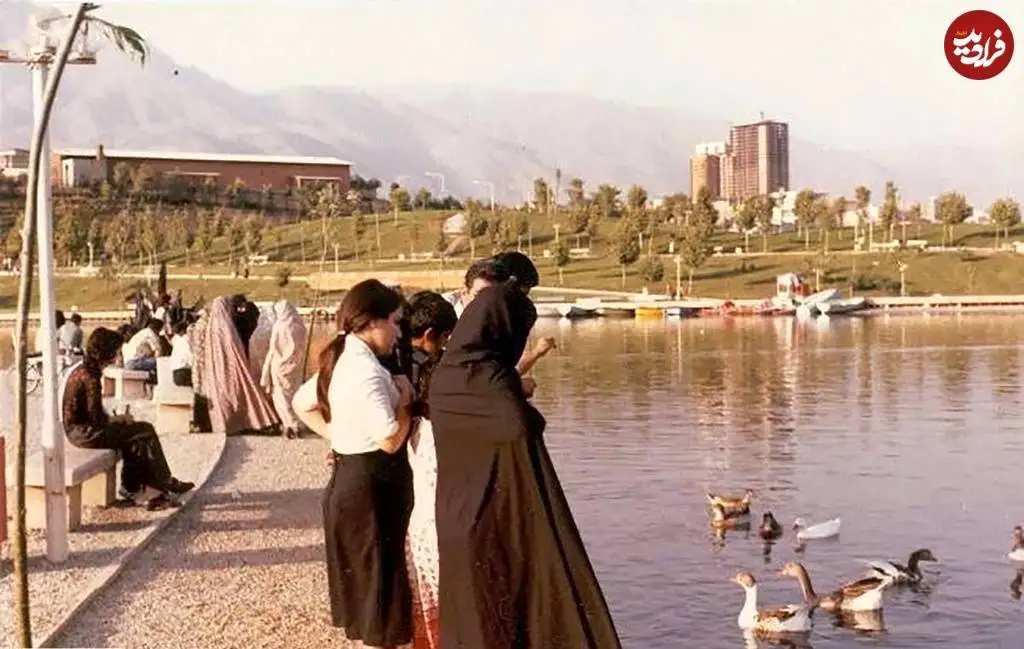 (عکس) سفر به تهران قدیم؛ پارک ملت سال 1355