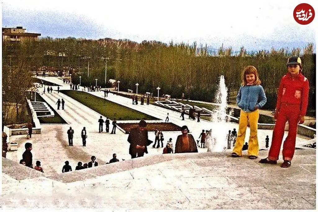 (عکس) سفر به تهران قدیم؛ پارک ملت سال 1355