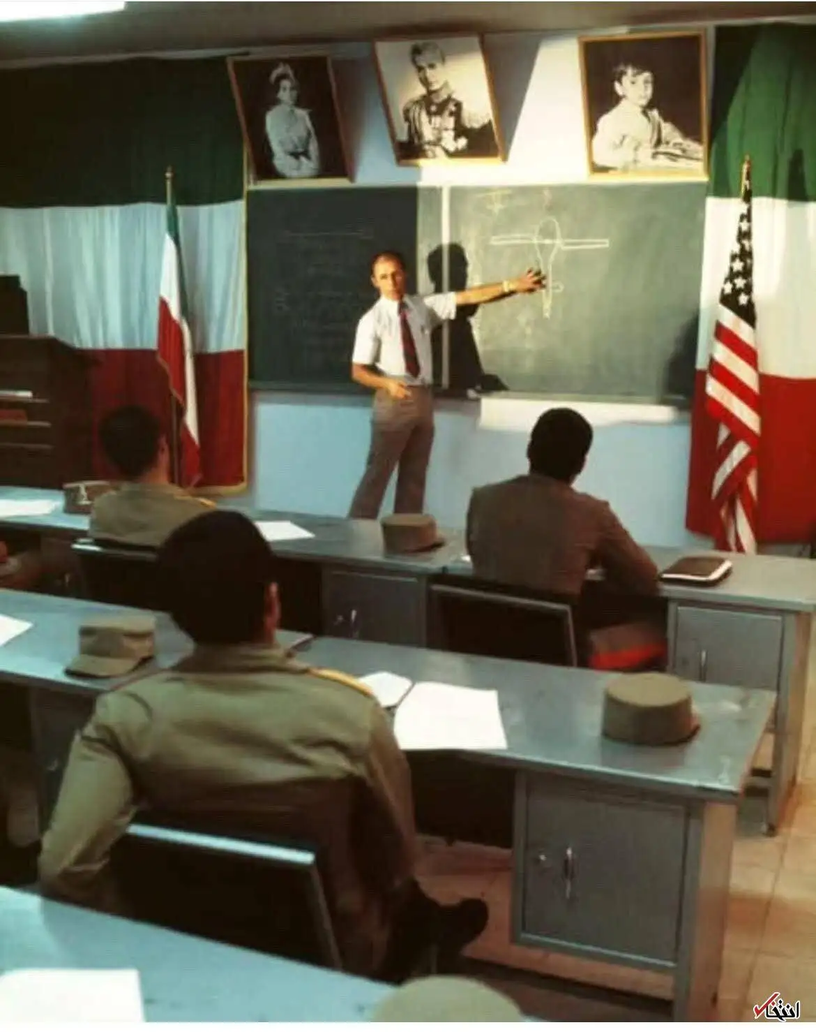 (عکس) سفر به ایران قدیم؛ مستشاران آمریکایی در اصفهان؛ سال 55