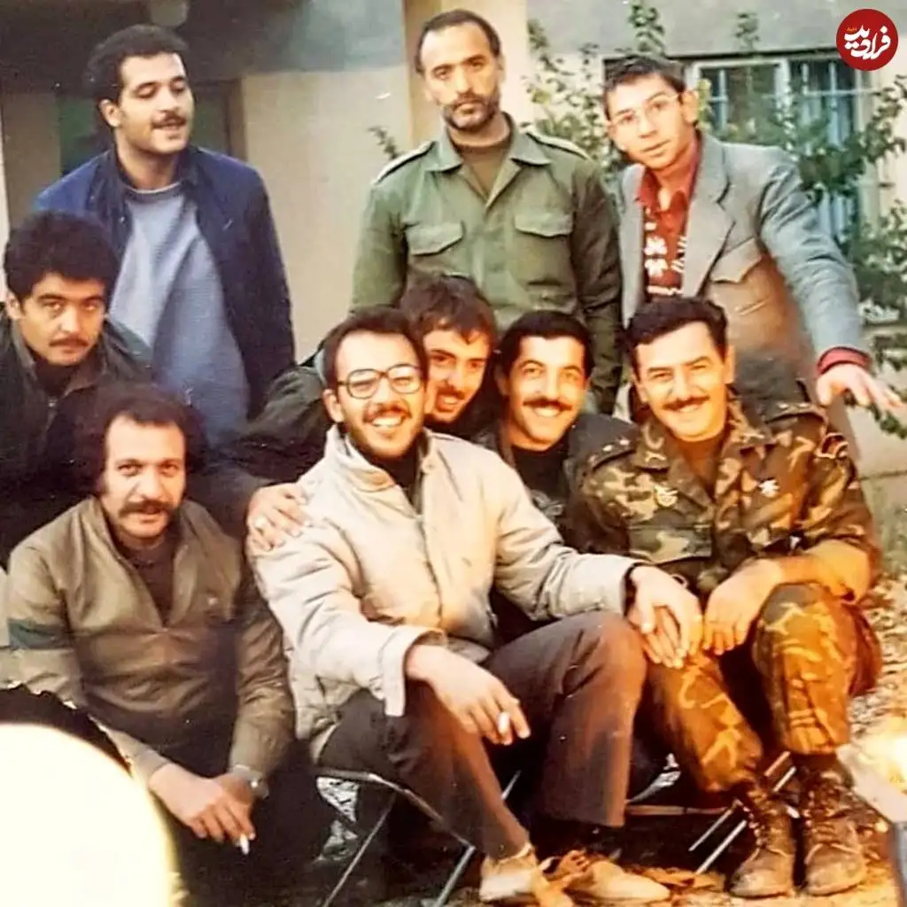 (عکس) قابی از تاریخ؛ «فرامرز قریبیان» در پشت صحنه فیلم کانی مانگا؛ سال 66