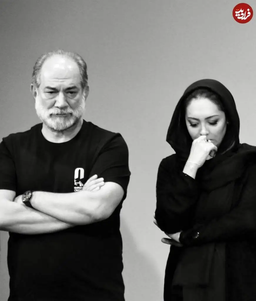 (عکس) «آتیلا پسیانی و نیکی کریمی» در بازخوانی فیلمنامه دو زن؛ سال 95