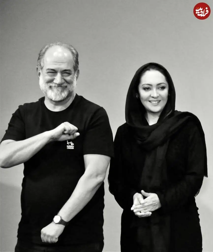 (عکس) «آتیلا پسیانی و نیکی کریمی» در بازخوانی فیلمنامه دو زن؛ سال 95