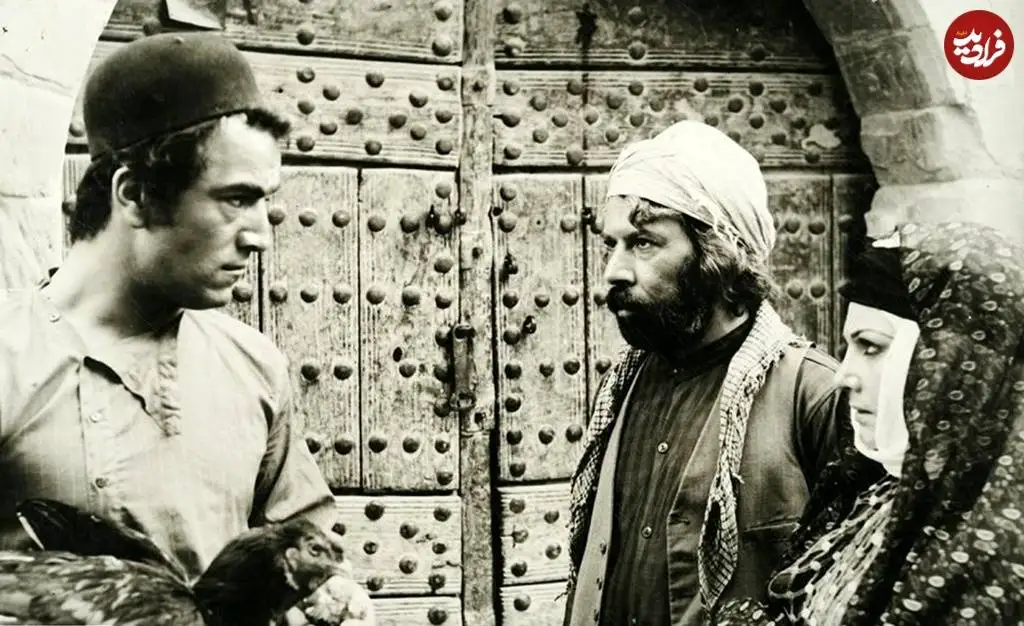 (عکس) «داوود رشیدی، ایرن و سعید راد» در صحنه های فیلم «خروس»؛ سال 1352