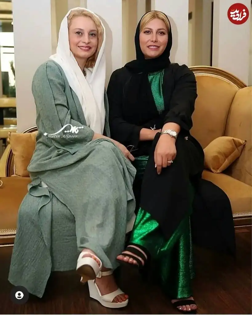 (عکس) سفر در زمان؛ «مریم کاویانی و فریبا نادری» در سال 1400