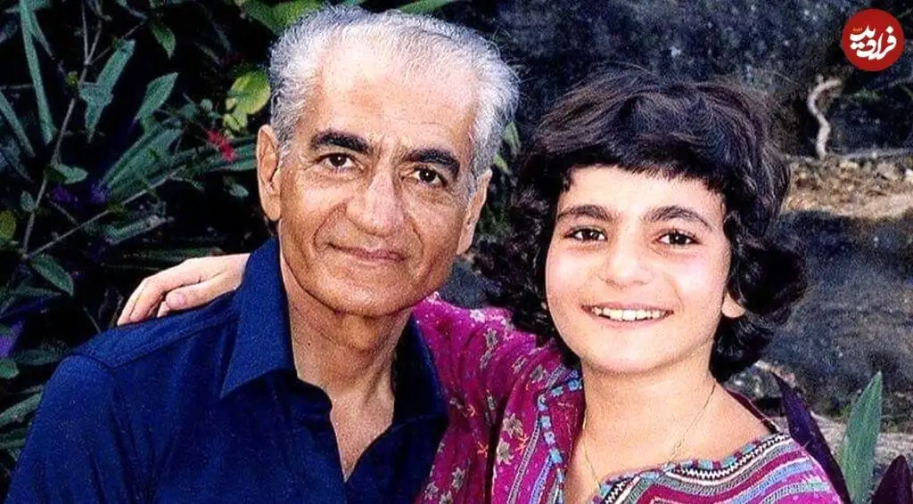 (عکس) سفر به تاریخ؛ «محمدرضا پهلوی و دخترش لیلا»؛ دهه 50