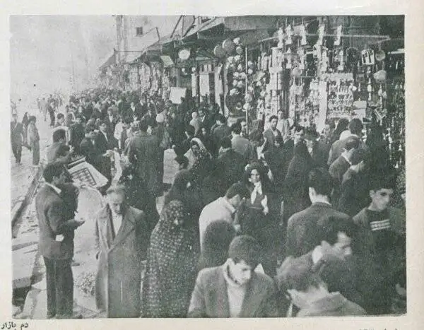 (تصاویر) سفر به تهران قدیم؛ تکاپوی شب عید در تهرانِ دهه سی
