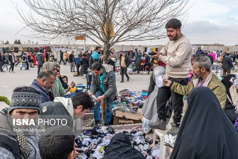 (تصاویر) جمعه بازار «شترک» مشهد