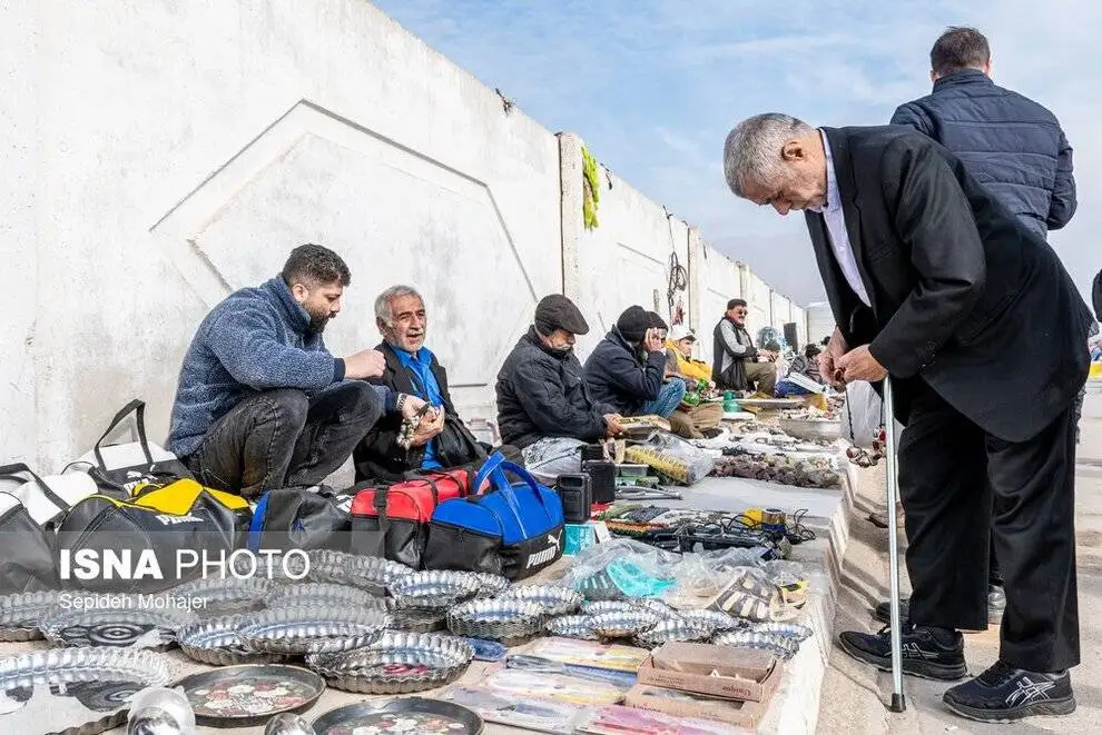 (تصاویر) جمعه بازار «شترک» مشهد