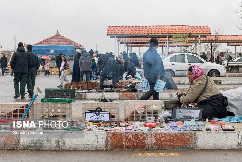 (تصاویر) جمعه بازار «شترک» مشهد