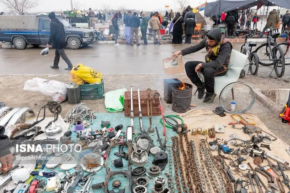 (تصاویر) جمعه بازار «شترک» مشهد