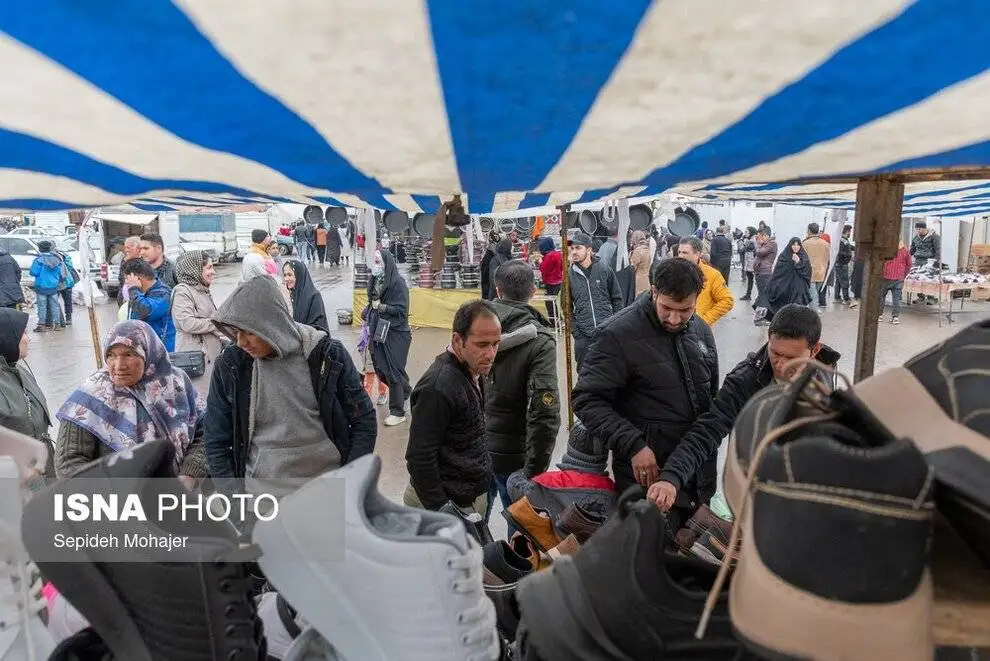 (تصاویر) جمعه بازار «شترک» مشهد