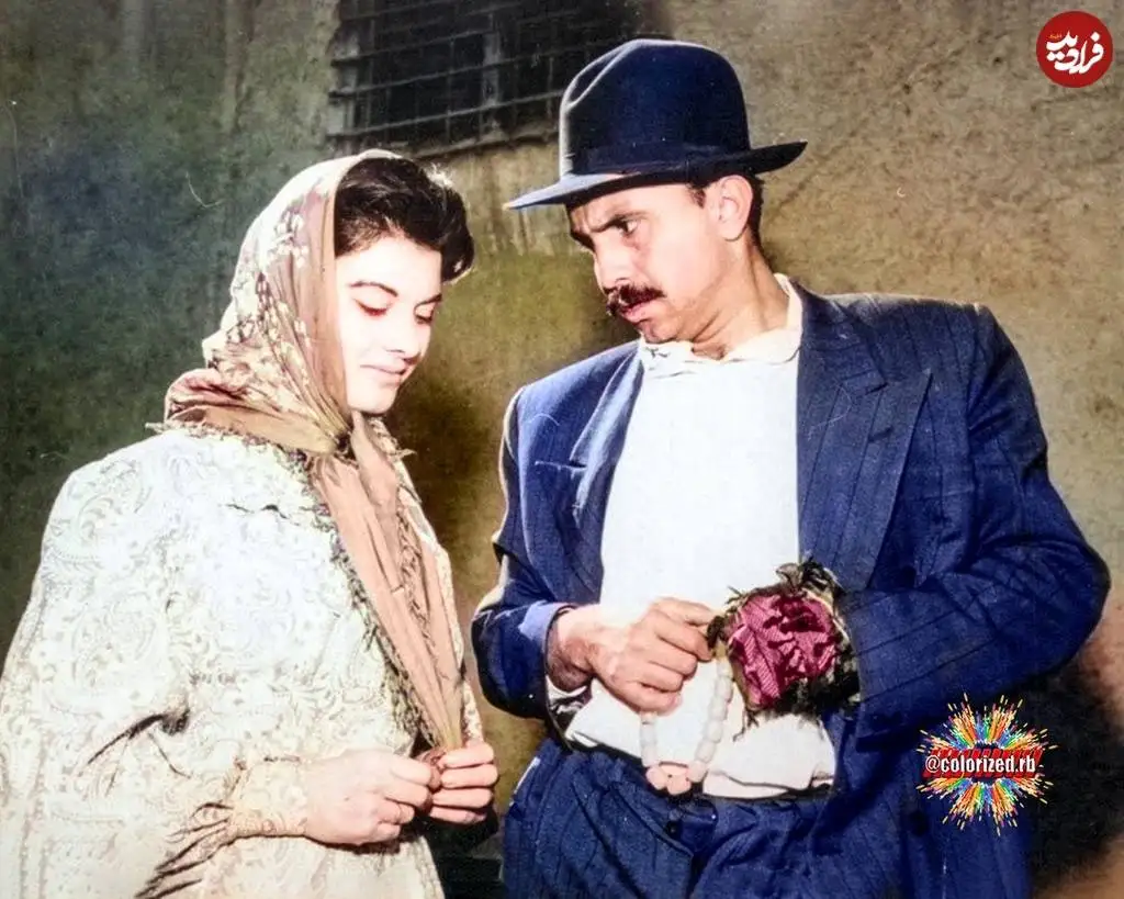 (عکس) سفر در زمان؛ «مجید محسنی و فخری خوروش» در سال 1337
