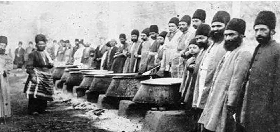 (تصاویر) سفر به ایران قدیم؛ سفره ایرانیان باستان چگونه بود؟؛ از کباب بره تا شمع و شهد