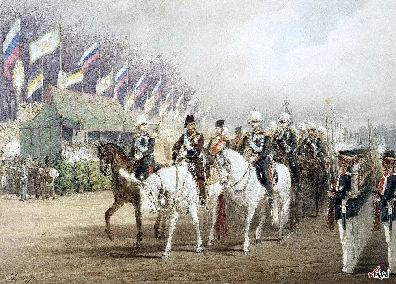 عکس؛ سفر به ایران قدیم؛ نخستین سفر ناصرالدین شاه به اروپا