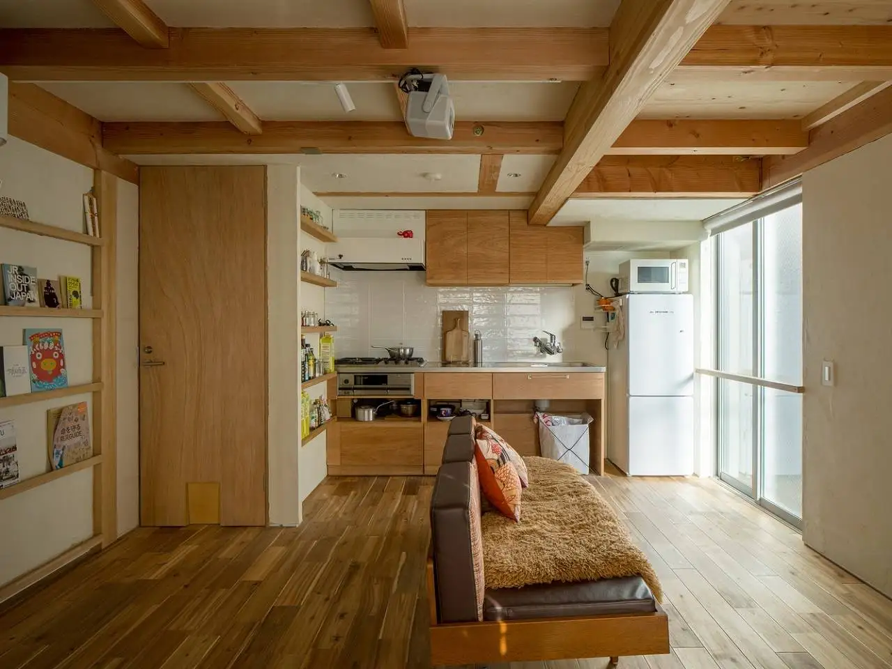 تصاویر؛ شاهکار طراحی ژاپنی در 30 متر مربع