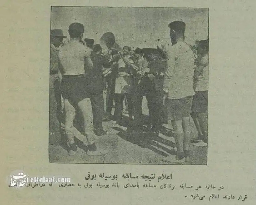 تصاویر؛ سفر به تهران قدیم؛ عکس های تاریخی از مسابقات ورزشی در تهران 90 سال پیش!