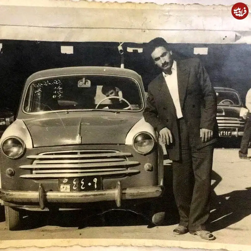 عکس؛ سفر در تاریخ؛ «تاکسی فیات 1100 در تعمیرگاه فیات میدان قیام»؛ سال 1337