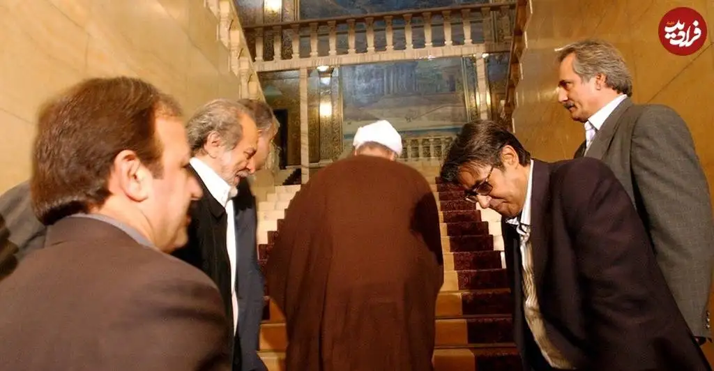 عکس؛ سفر در زمان؛ دیدار «هاشمی رفسنجانی با ایرج قادری و شکیبایی»؛ سال 84