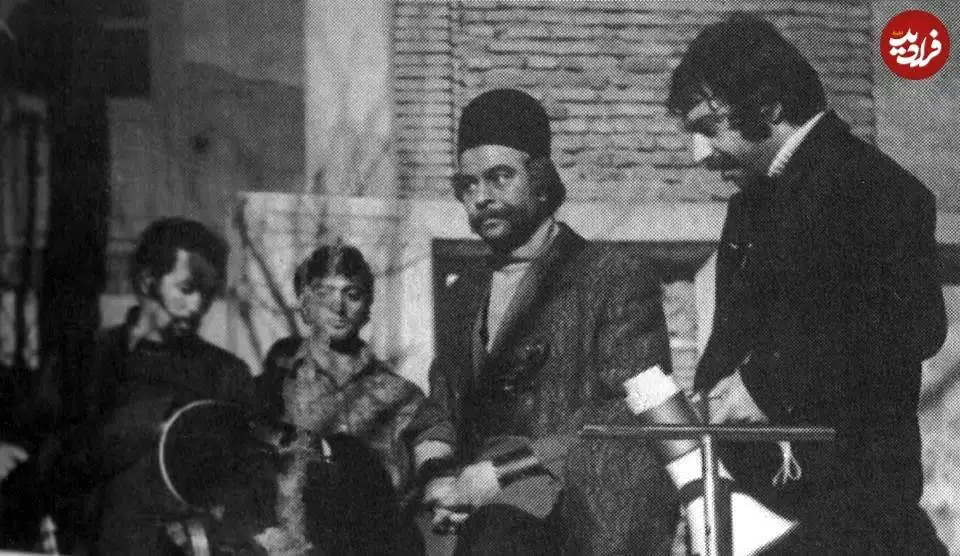 عکس؛ سفر در زمان؛ «مسعود کیمیایی در کنار بهروز وثوقی»؛ سال 1350