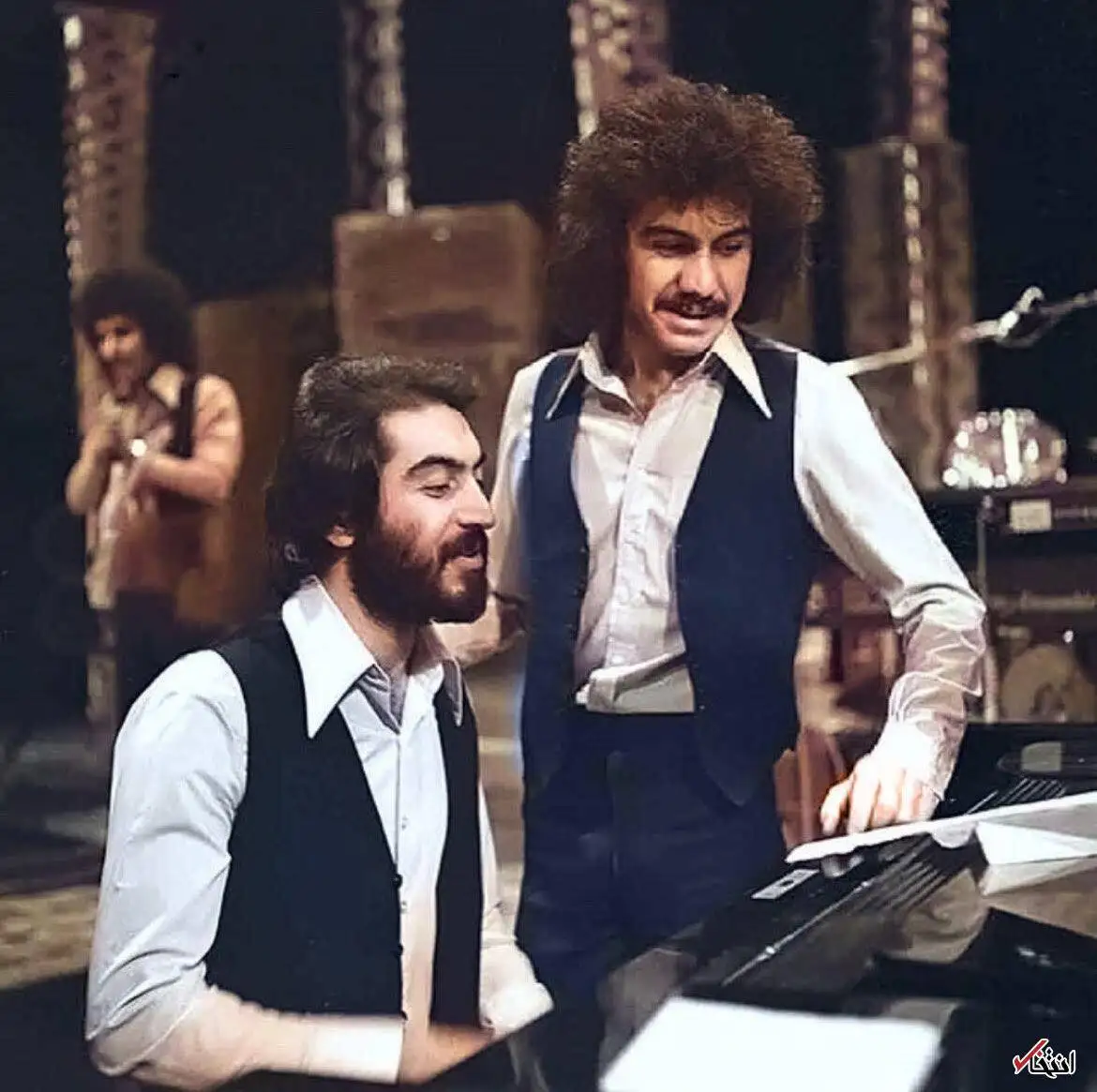 عکس؛ سفر به ایران قدیم؛ دو برادر موسیقی ایران