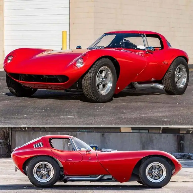 تصاویر؛ بیل توماس چیتا؛ شاسی این خودرو با گچ روی زمین کشیده شد!