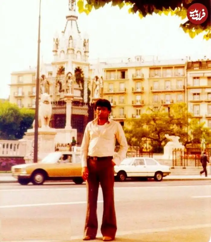 عکس؛ سفر به تاریخ؛ عکس یادگاری «شهید عباس دوران» در ژنو سوییس