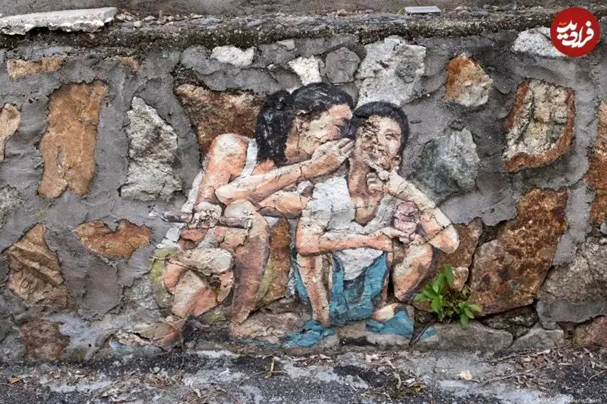 تصاویر؛ هنر خیابانی؛ شهری در مالزی که به خاطر نقاشی های دیواری اش معروف شده است