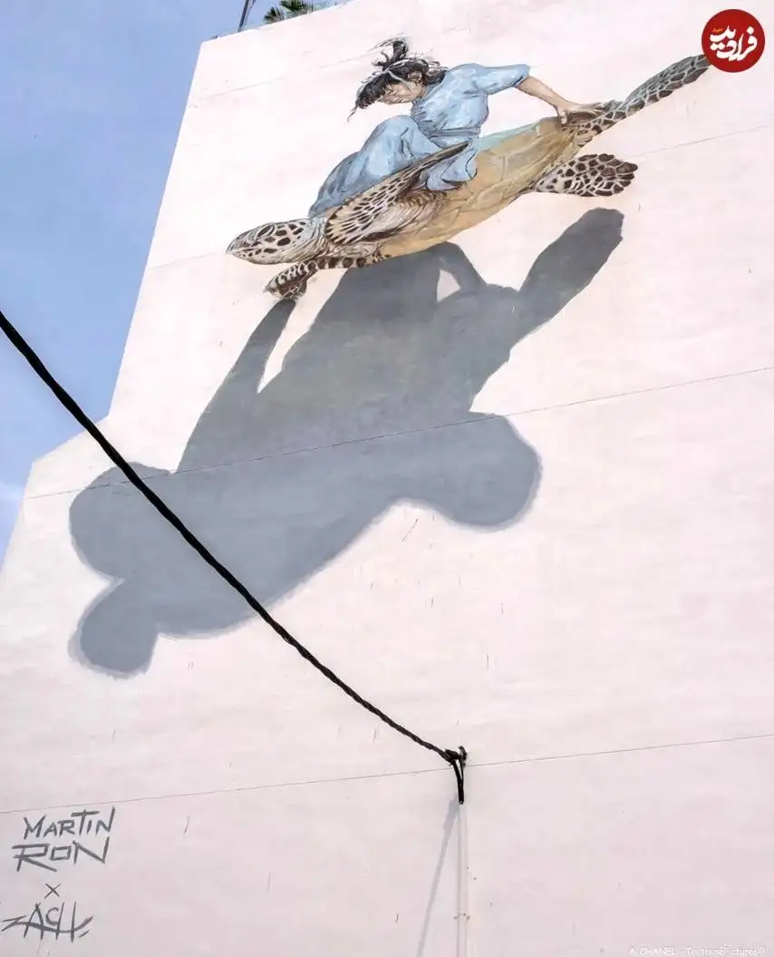 تصاویر؛ هنر خیابانی؛ شهری در مالزی که به خاطر نقاشی های دیواری اش معروف شده است