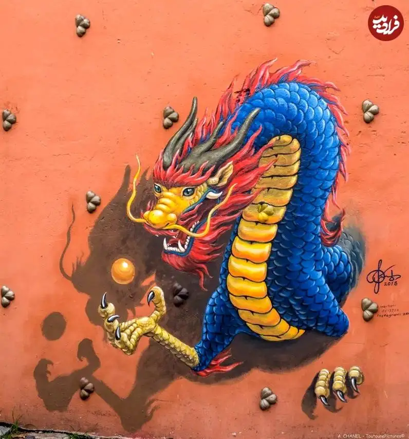 تصاویر؛ هنر خیابانی؛ شهری در مالزی که به خاطر نقاشی های دیواری اش معروف شده است