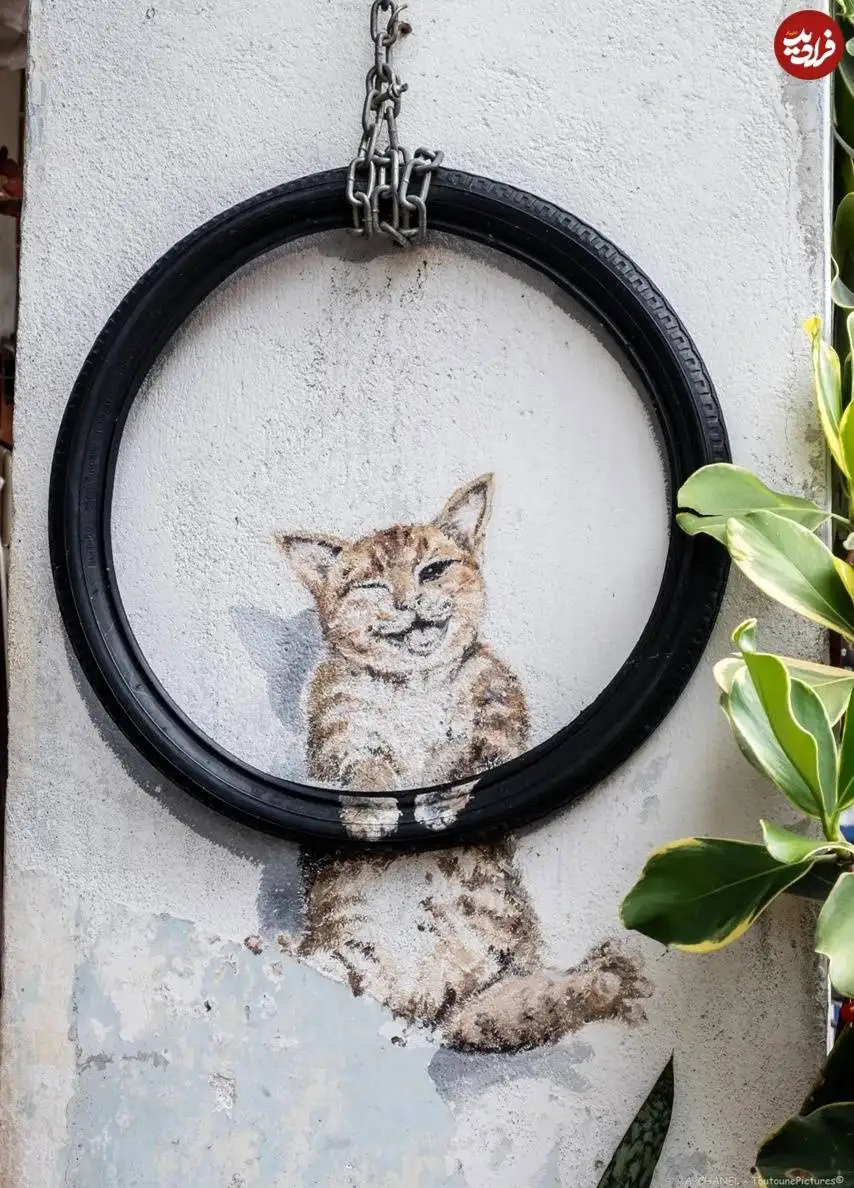 تصاویر؛ هنر خیابانی؛ شهری در مالزی که به خاطر نقاشی های دیواری اش معروف شده است