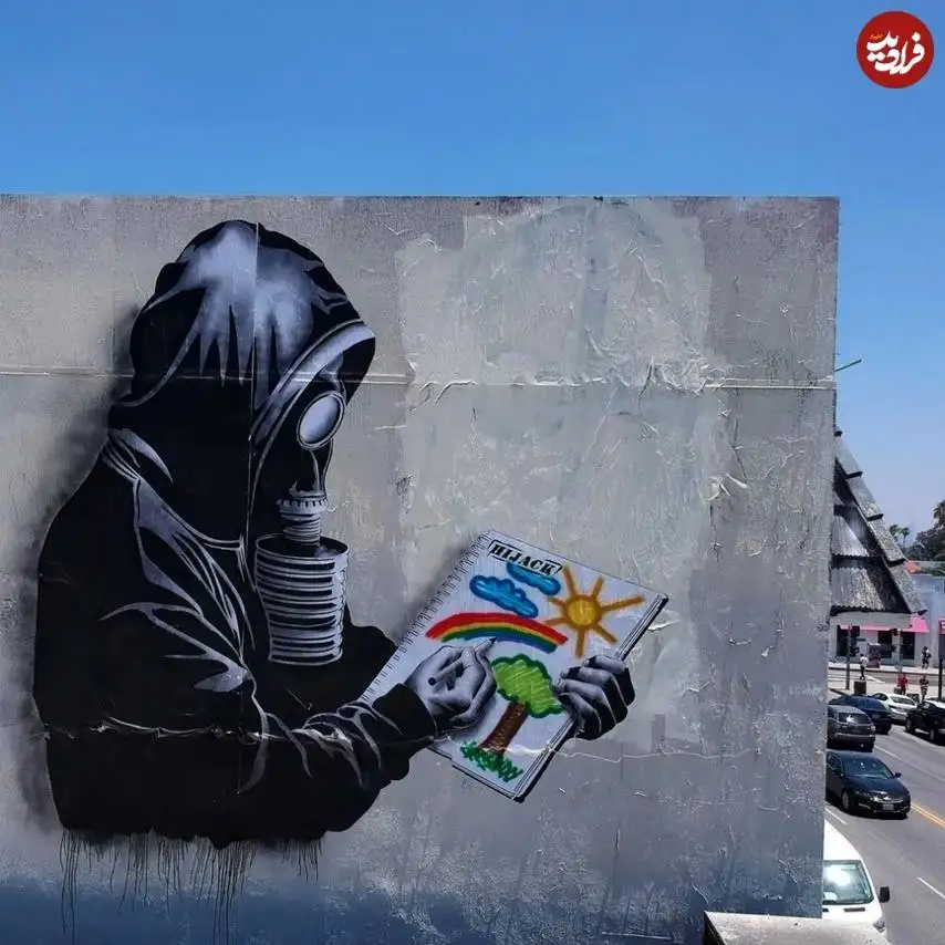 تصاویر؛ هنر خیابانی؛ شاهکارهای الهام بخش هنرمند آمریکایی روی دیوارهای سراسر دنیا