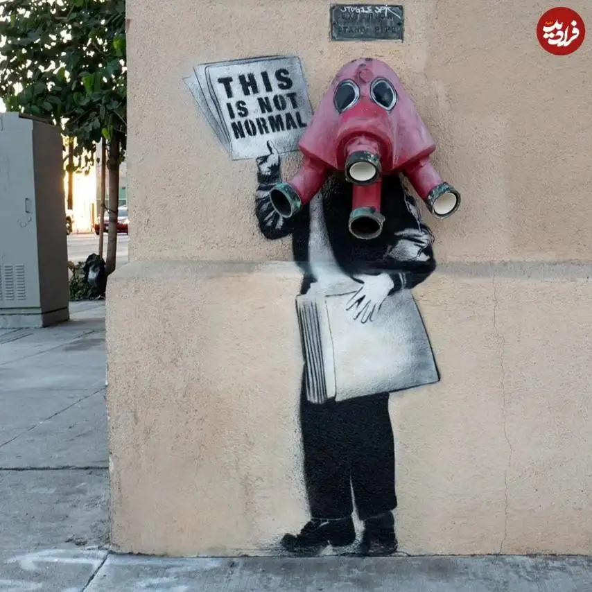 تصاویر؛ هنر خیابانی؛ شاهکارهای الهام بخش هنرمند آمریکایی روی دیوارهای سراسر دنیا