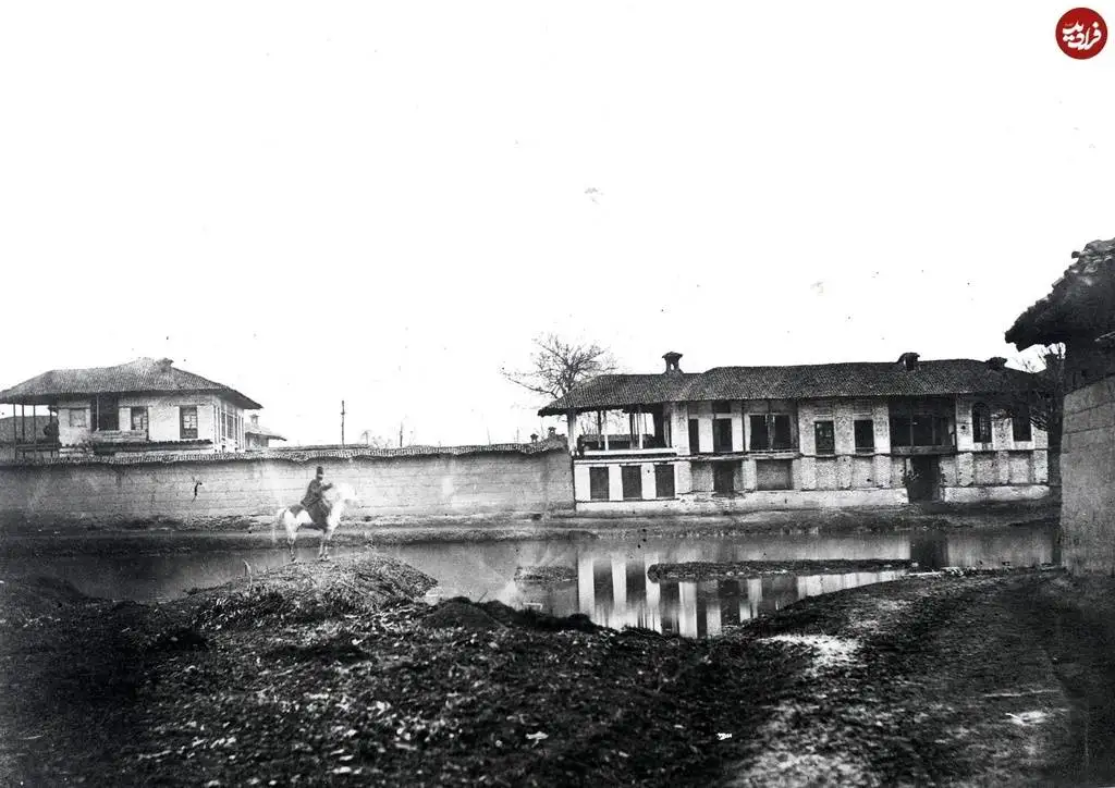 عکس؛ سفر به تاریخ؛ منظرۀ «سبزه میدان رشت» در زمان ناصرالدین شاه؛ 154 سال قبل