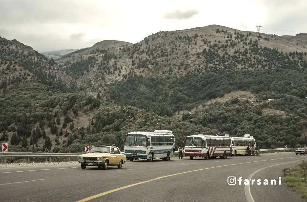 تصاویر؛ سفر در تاریخ؛ مسیر رشت به منجیل - 31 شهریور 1381