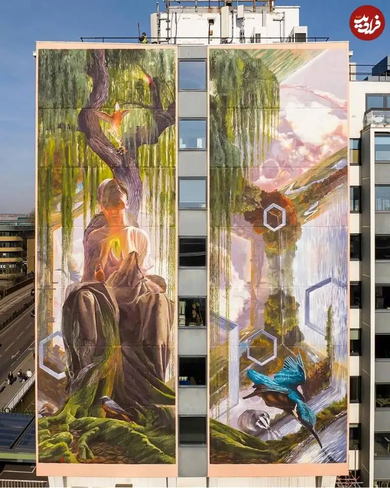 تصاویر؛ هنر خیابانی؛ شاهکارهای هنرمند ایتالیایی که خیابان ها را «سوررئال» می کنند