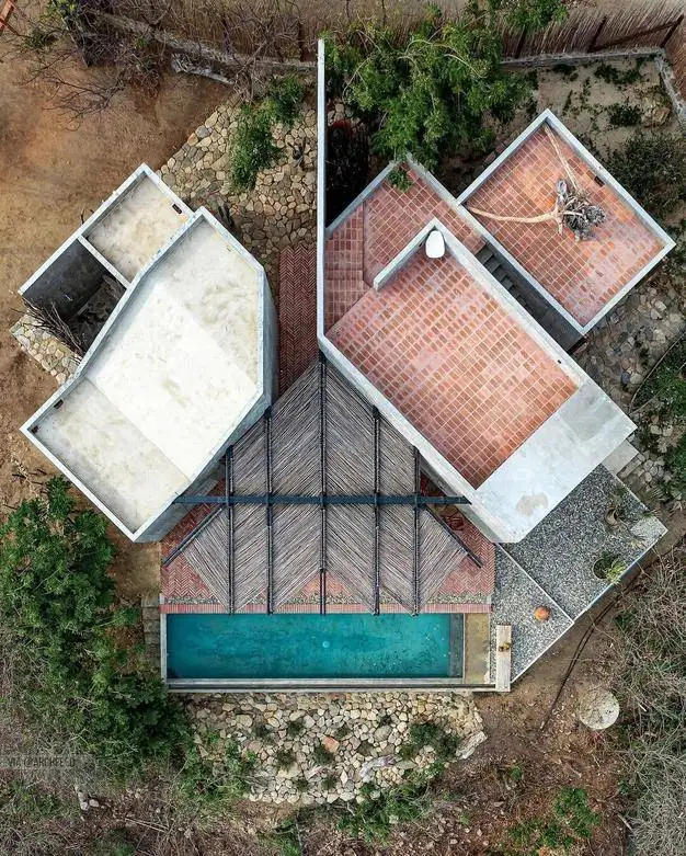 تصاویر؛ معماری بروتال؛ خشن، ساده و زیبا در مکزیک