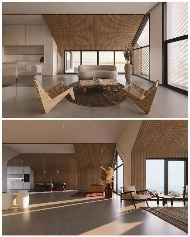 تصاویر؛ معماری فوق خلاقانه در چابهار؛ این ساختمان حس خوب محاسبات هندسی را انتقال می دهد!