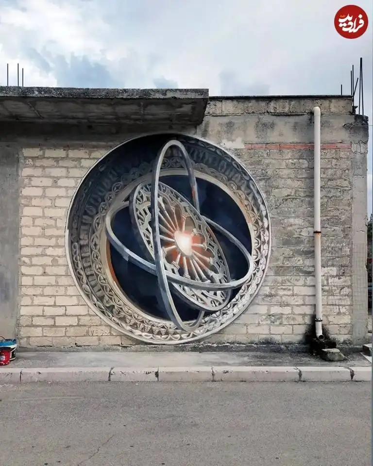 تصاویر؛ هنر خیابانی؛ شاهکارهای هنرمند ایتالیایی که خیابان ها را «سوررئال» می کنند