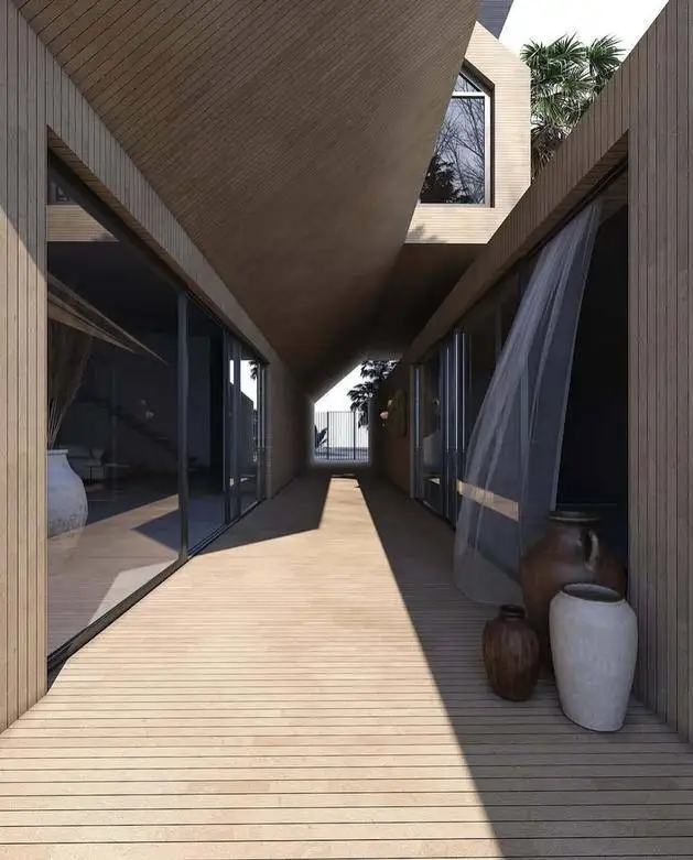 تصاویر؛ معماری فوق خلاقانه در چابهار؛ این ساختمان حس خوب محاسبات هندسی را انتقال می دهد!