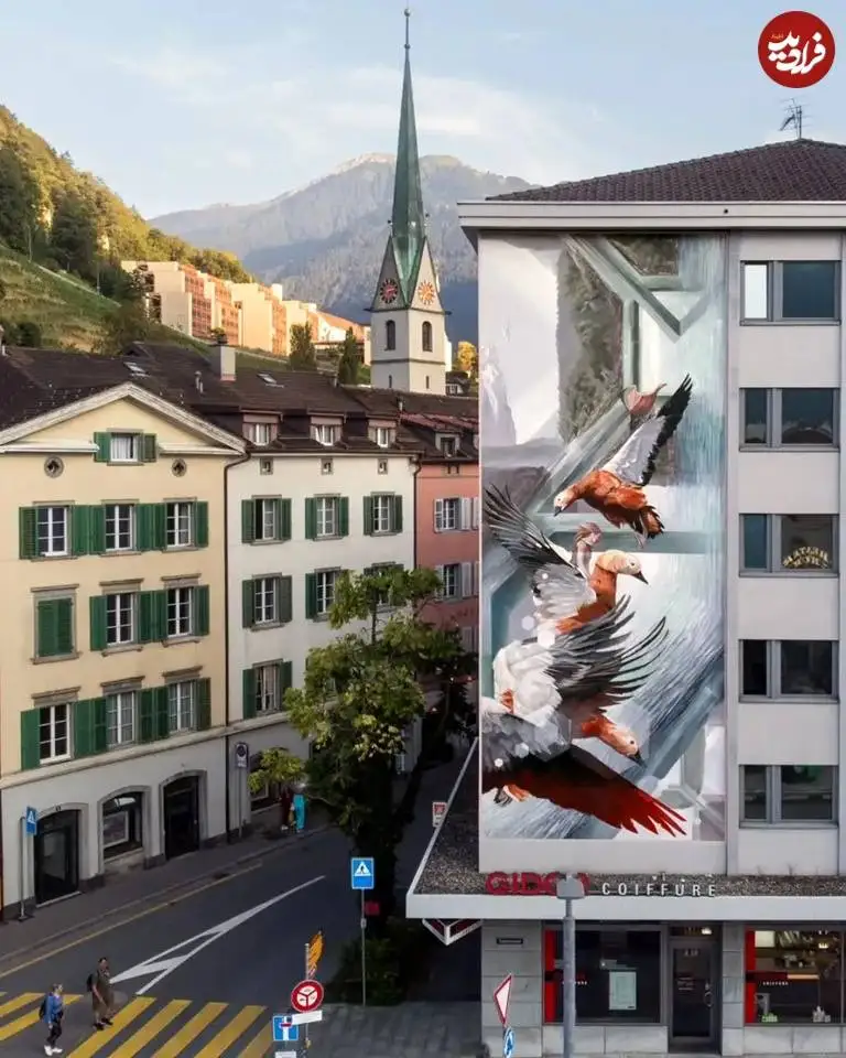 تصاویر؛ هنر خیابانی؛ شاهکارهای هنرمند ایتالیایی که خیابان ها را «سوررئال» می کنند