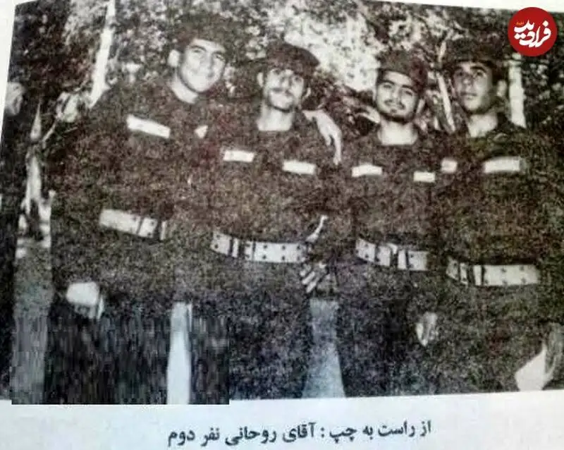 عکس؛ سفر به تاریخ؛ «حسن روحانی» قبل از انقلاب با لباس سربازی در پادگان عباس آباد