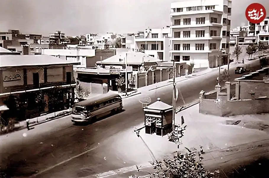 عکس؛ سفر در زمان؛ ظاهر «دوراهی یوسف آباد تهران» در سال 1339
